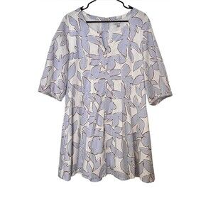 A New Day Floral Cotton Mini Dress Size 10